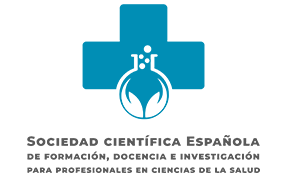 Logo Sociedad Científica Española de Formación, Docencia e Investigación para profesionales en Ciencias de la Salud